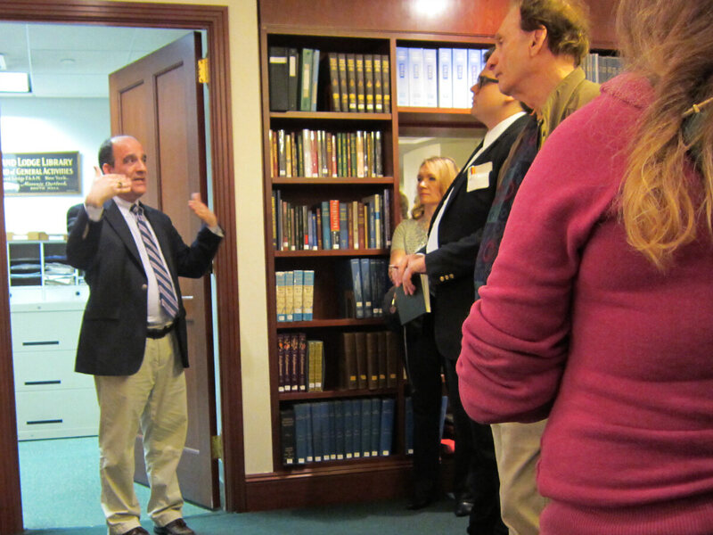 Livingston Masonic Library in New York Masonic Lodge