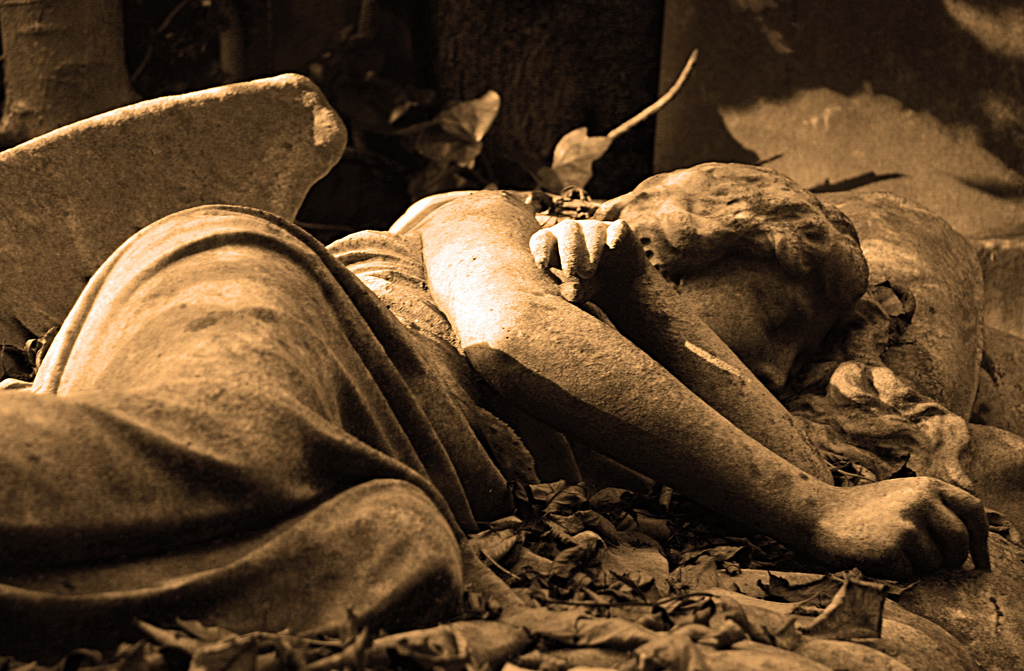 Highgate Cemetery Angel in London