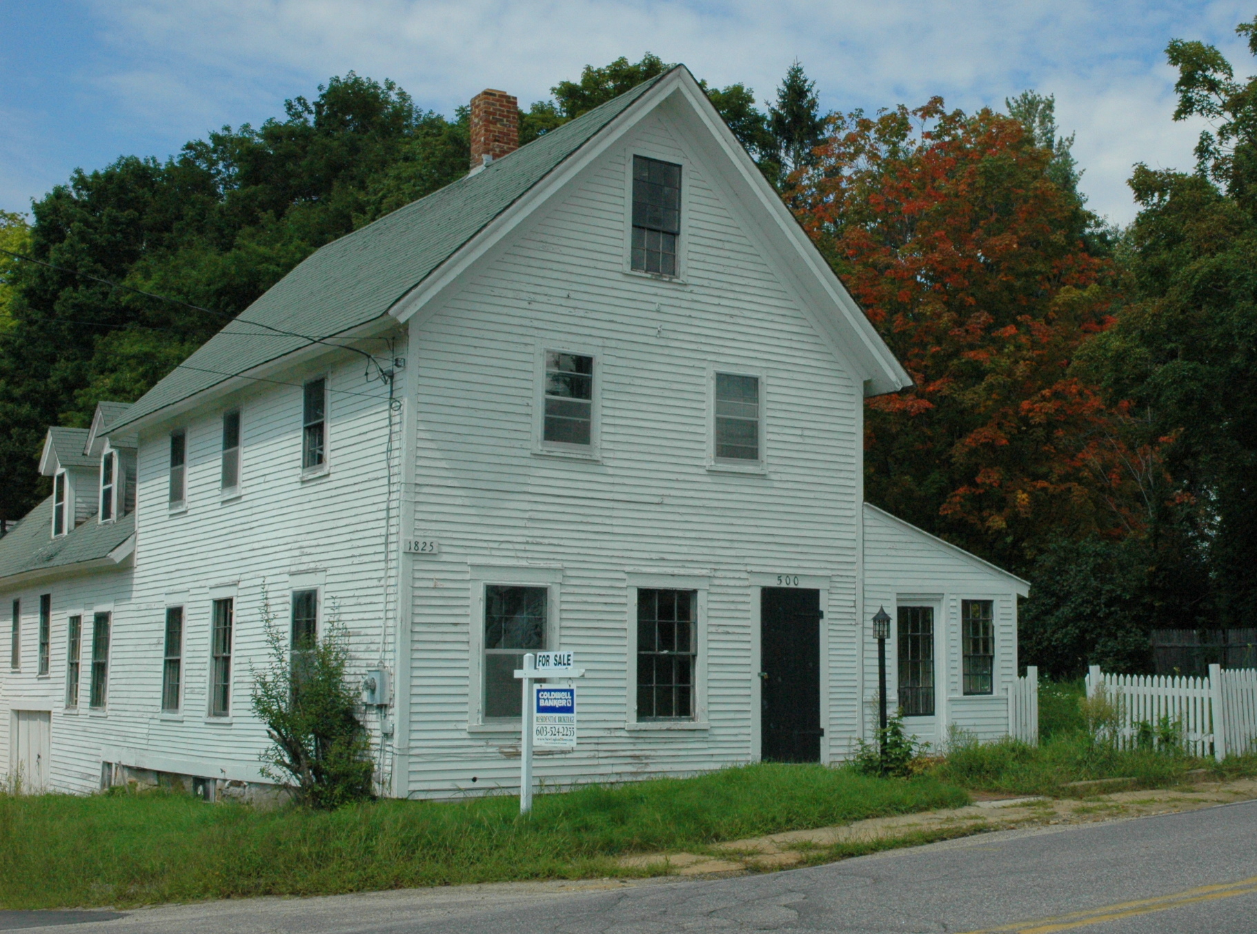 Birthplace of Herman Mudgett, a.k.a. H.H. Holmes, America's first serial killer