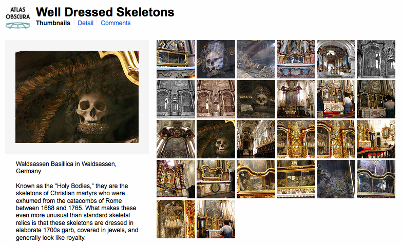 Atlas Obscura Skeletons