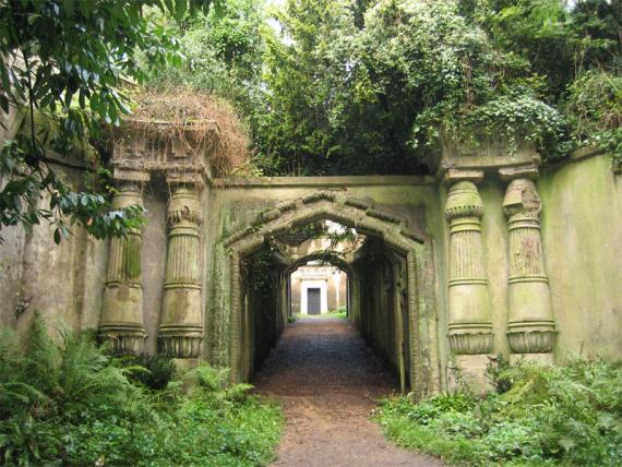 Highgate Cemetery in London